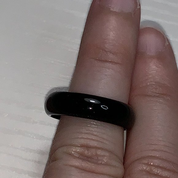 Onyx Solitaire Rings - Picture 10 of 11